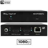 ENTERPRISE AV OVER IP WITH POE (TX) TRANSMITTER WITH REDUNDANT POWER CONNECTION, SUPPORTS HDMI PASS-
